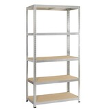 Avasco Avasco rek Strong 175, ft 176 x 90 x 45 cm, 5 legborden, gegalvaniseerd