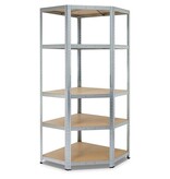 Avasco Avasco rek Strong Corner, ft 176 x 75 x 40 x 50 cm, 5 legborden, gegalvaniseerd