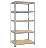 Avasco Avasco rek Strong 265, ft 176 X 90 X 60 cm, 5 legborden, gegalvaniseerd