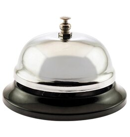 Merkloos Receptiebel 85Mm Zilver [1st]