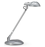 Maul MAULstorm bureaulamp, LED, op voet, zilver