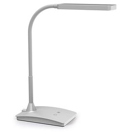 Maul MAULpearly bureaulamp, LED, op voet, color vario, dimbaar, zilver