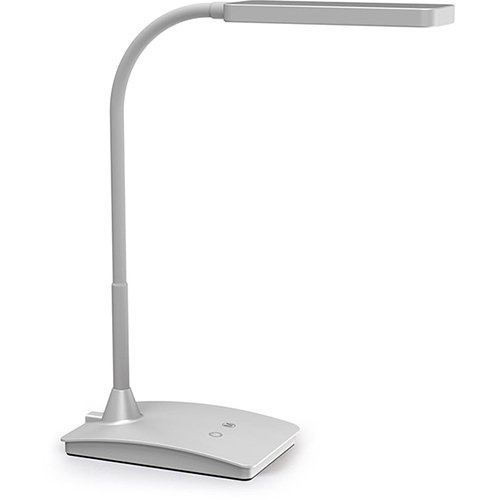 Maul MAULpearly bureaulamp, LED, op voet, color vario, dimbaar, zilver