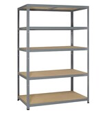 Avasco Avasco rek Strong 265, ft 196 x 120 x 50 cm, 5 legborden, gegalvaniseerd