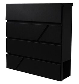 Brasq Brievenbus Deluxe Pb200 Zw [1st]