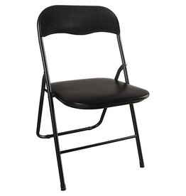 Brasq Vouwstoel FC100, zwart