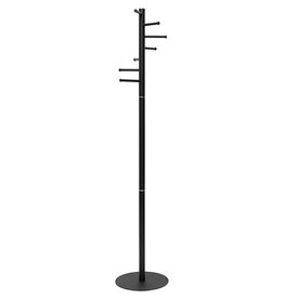 Maul MAUL kapstok Caurus metaal, hoogte 177 cm, 7 ophangrails, zwart RAL9004
