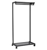 Maul MAUL kledingrek bolero mobiel, ft 78 x 166 x 46 cm, max. 46 kg, 20 kg per stang, zwart RAL9004