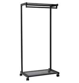Maul MAUL kledingrek bolero mobiel, ft 78 x 166 x 46 cm, max. 46 kg, 20 kg per stang, zwart RAL9004