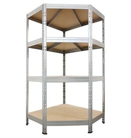 Ar Shelving AR Shelving rek Corner Rivet, 180 x 90 x 90 x 45 cm