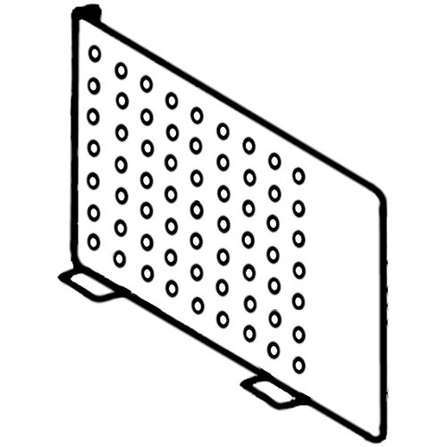 Bisley Bisley legbordverdeler, verticaal, uit metaal, pak van 4 stuks