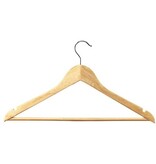 Unilux Unilux kledinghanger, uit hout, pak van 25 stuks