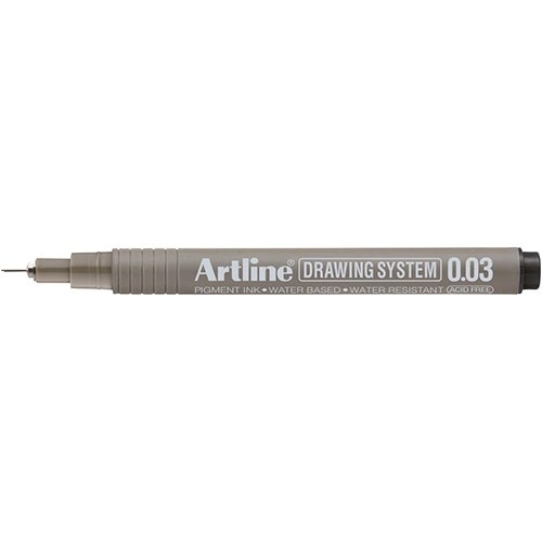 Artline Fineliner Drawing System 0,03 mm [12st]