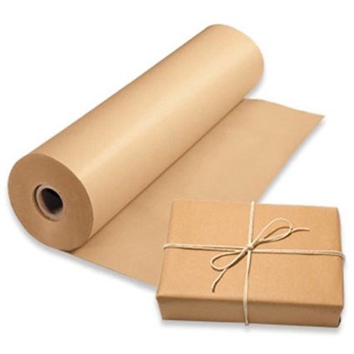 Merkloos Inpakpapier op rol, 70 g/m², ft 280 m x 60 cm, kraft