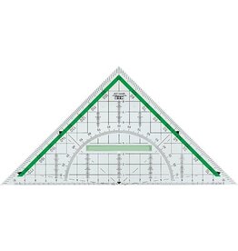 M+R M+R Green Line geodriehoek, 22 cm