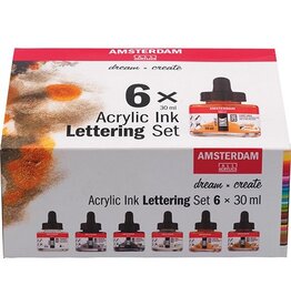 Amsterdam Amsterdam acryl inkt Lettering, assorti