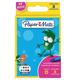 Paper Mate Paper Mate waskrijt, blister van 8 stuks