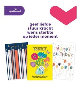 Hallmark Hallmark navulset wenskaarten, verjaardag, pak van 12 stuks