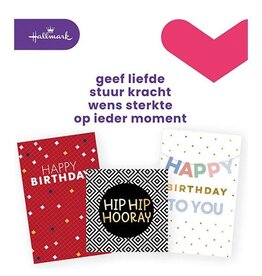 Hallmark Hallmark Kaart Verjaar Eng X6 [1st]