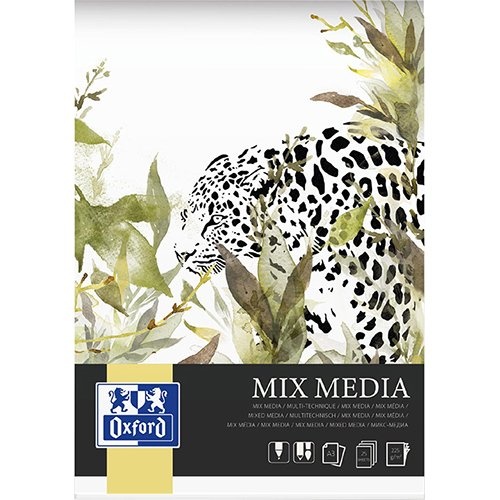 Oxford Oxford mixed media blok A3, 25 vel, 225 g/m² [5st]