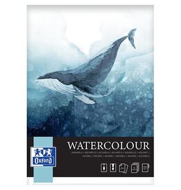 Oxford Oxford aquarelblok spiraal A4, 10 vel, 300 g/m² [5st]