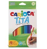 Carioca Carioca kleurpotlood Tita, 36 stuks in een kartonnen etui