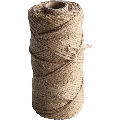 Merkloos Jute bindtouw van 75 m, naturel