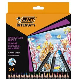 Bic Bic aquarelpotlood Intensity, etui van 24 stuks