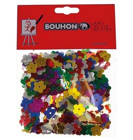 Bouhon Bouhon confetti bloem, assorti, blister van 15 g