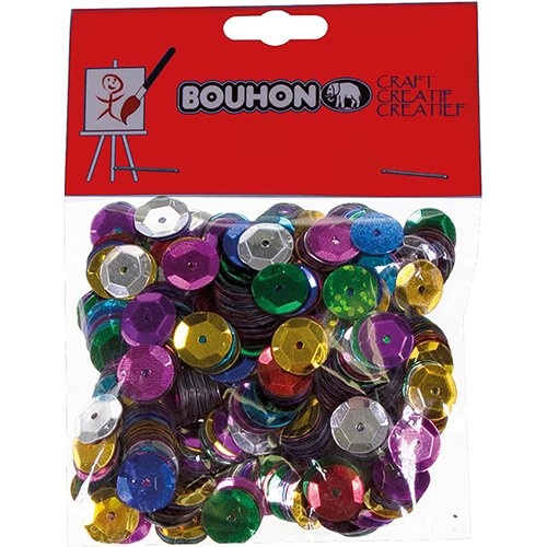 Bouhon Bouhon confetti kuipje, assorti, blister van 20 g