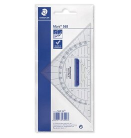 Staedtler Staedtler geodriehoek 16 cm, met afneembaar handvat