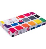 Talens Talens plakkaatverf Extra Fijn tube van 20 ml, doos met 10 tubes, assorti