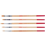 Talens Art Creation Talens Art Creation aquarelpenselen polyester assorti, set van 5 penselen