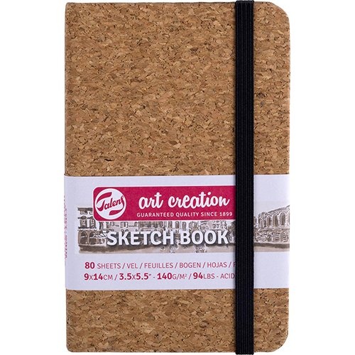 Talens Art Creation Talens Art Creation schetsboek, Kurk, 9 x 14 cm