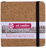 Talens Art Creation Talens Art Creation schetsboek, Kurk, 12 x 12 cm