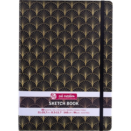 Talens Art Creation Talens Art Creation schetsboek, Art Deco, 21 x 29,7 cm