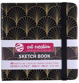 Talens Art Creation Talens Art Creation schetsboek, Art Deco, 12 x 12 cm