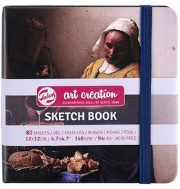 Talens Art Creation Talens Art Creation schetsboek Het Melkmeisje, 140 g/m², ft 12 x 12 cm, 80 vel