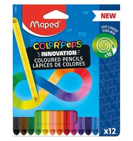 Maped Maped Color'Peps Infinity kleurpotlood, 12 potloden