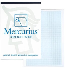 Mercurius Mercurius millimeterpapier, ft A3, blok van 50 vel