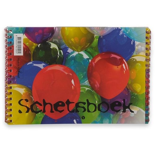 Papyrus Papyrus schetsboek Ballon, 120 g/m², ft A5, 20 vel
