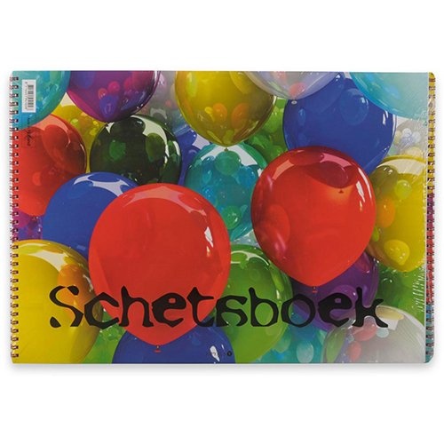 Papyrus Papyrus schetsboek Ballon, 120 g/m², ft A3, 20 vel