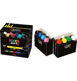 Posca Posca Mop''R Paintmarker Ass X8 [1st]
