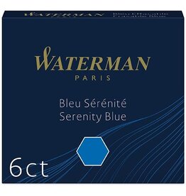 Waterman Waterman inktpatronen blauw 6X [30st]