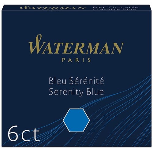 Waterman Waterman inktpatronen blauw 6X [30st]