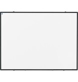 Smit Visual Smit Visual Softline whiteboard, emaille, magnetisch, zwart profiel, 120 x 90 cm