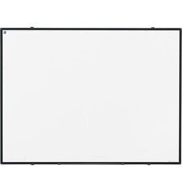 Smit Visual Smit Visual Softline whiteboard, emaille, magnetisch, zwart profiel, 120 x 90 cm