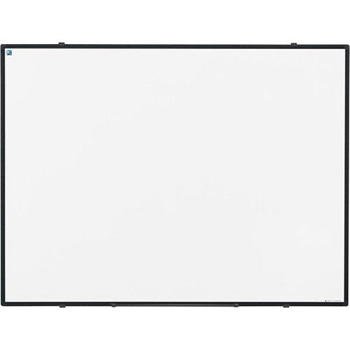 Smit Visual Smit Visual Softline whiteboard, emaille, magnetisch, zwart profiel, 120 x 90 cm