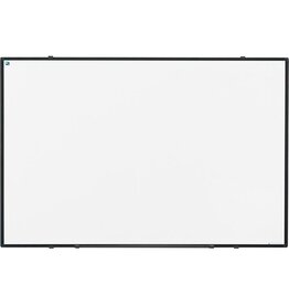 Smit Visual Smit Visual Softline whiteboard, emaille, magnetisch, zwart profiel, 90 x 60 cm