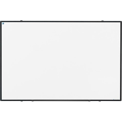 Smit Visual Smit Visual Softline whiteboard, emaille, magnetisch, zwart profiel, 90 x 60 cm
